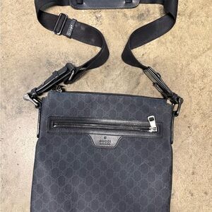 Gucci Dark Gray Messenger Bag